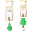 DoubleFill Tooth Fairy Holder Bag Hanger with Money Slot Keepsake Bottle Velvet Pouch Tooth Fairy Box Encourage Gift for Lost Te