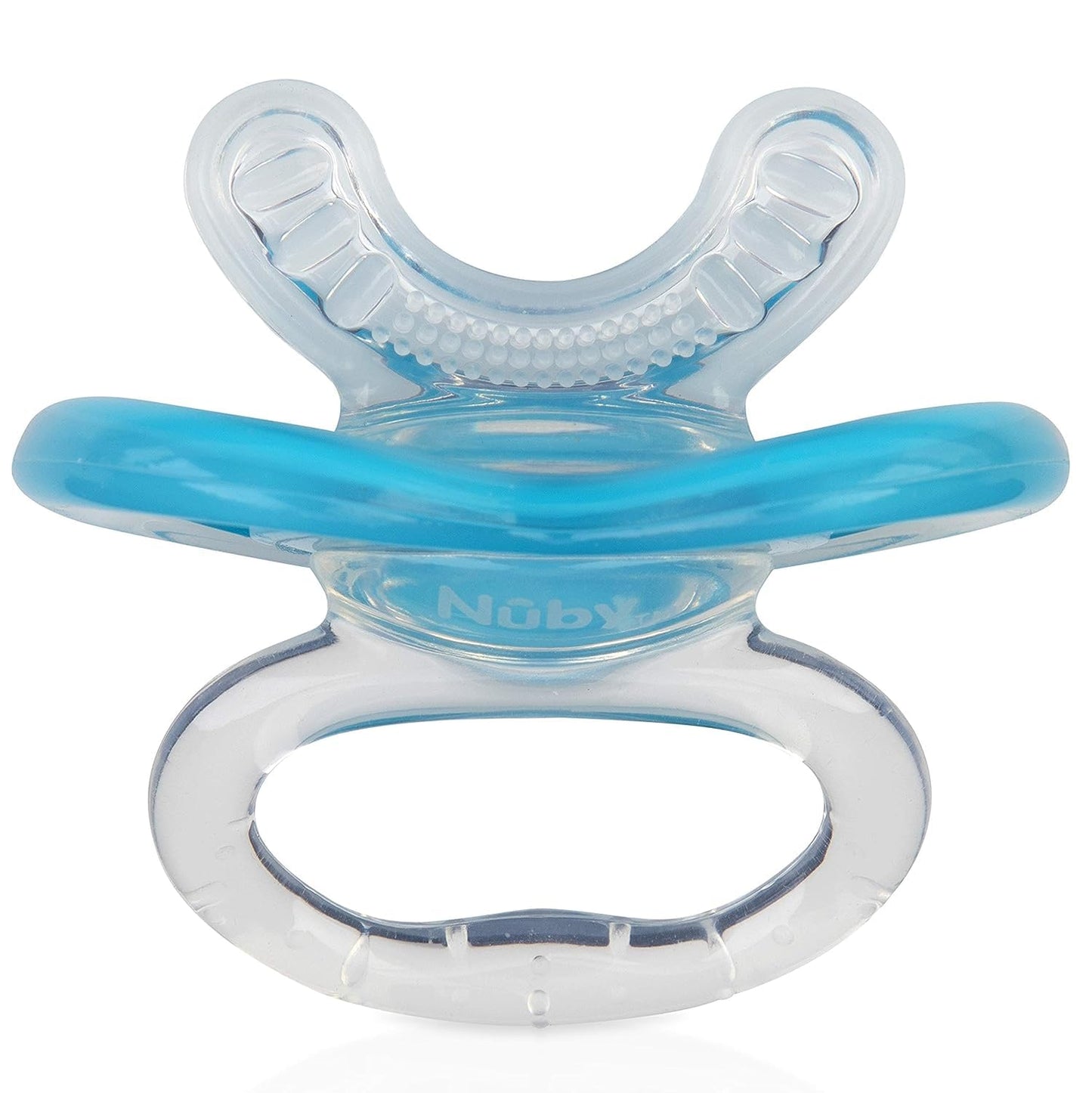 Nuby 2-Pack Gum-EEZ Pacifier Teethers, Colors May Vary