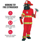 Morph Red Firefighter Costume For Kids Fireman Costume For Boys Fire Fighter Costume For Boys Kids Fire Fighter Outfit Boys Larg
