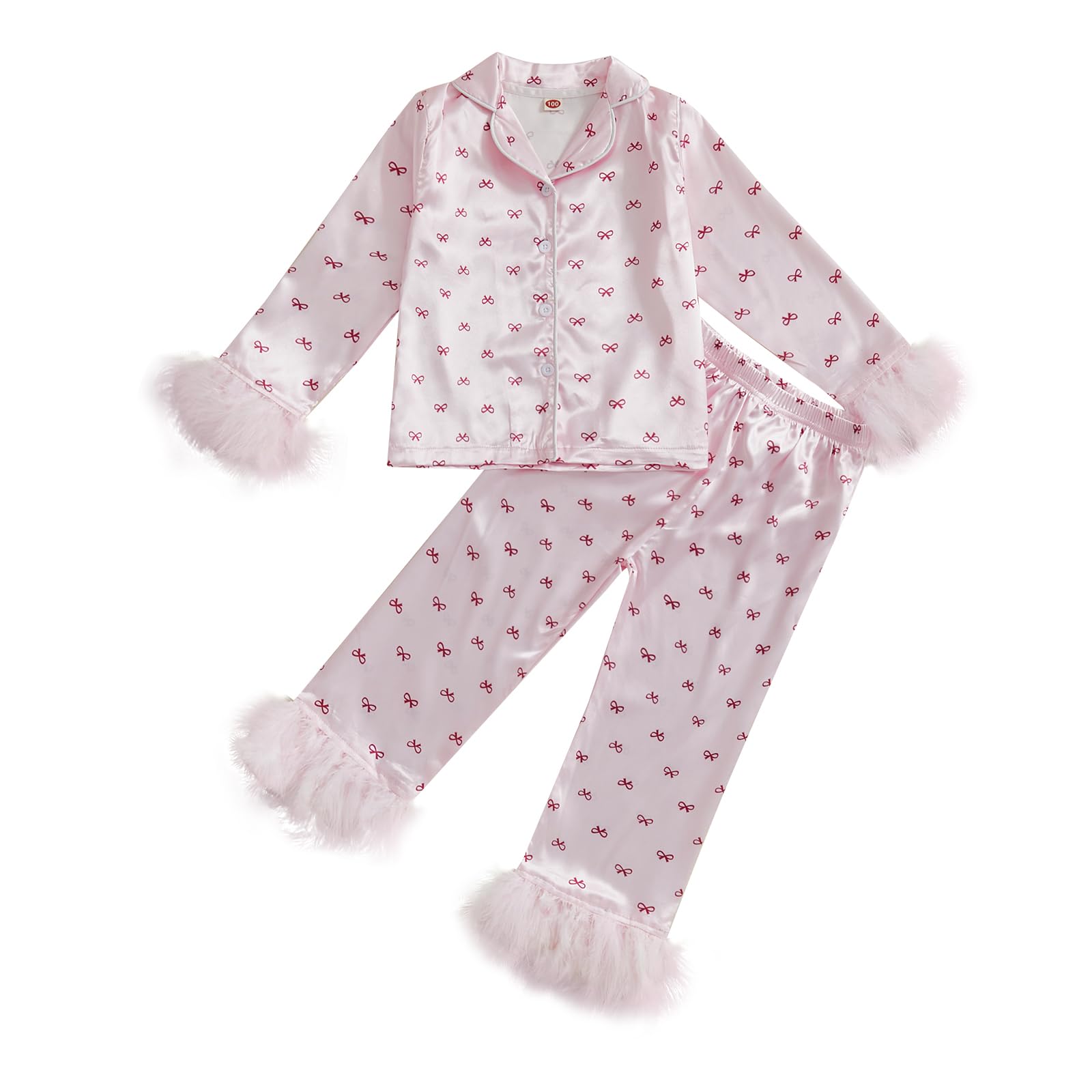 Afunbaby Toddler Baby Girl Boy Silk Satin Pajamas Set Button Down Pjs – Cutebaby WBBAPB0DPHPCV8S