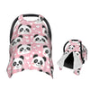 Muishi Cute Panda Face Pattern Baby Car Seat Canopy Nursing Cover for Newborn Car Seat Breastfeeding Covers Blanket Newborn Show