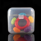 Accmor Pacifier Case, Pacifier Container Can Storage 2 Pacifiers, Baby Pacifier Holder Case For Travel, Bpa Free,Transparent,2 P