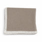 Varniya Lifestyles | 100% Organic Crinkled Muslin Cotton Baby Swaddle  UltraSoft, Hypoallergenic | 120100 cm | Teddy Taupe | L