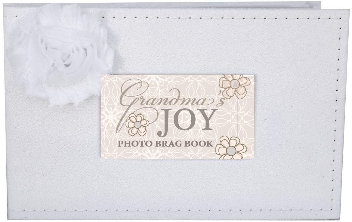 Grandma'S Joy Grandchildren Photo Album For New Grandparent, Sentimental Baby Shower Keepsake For Grandma, Mother'S Day Or Grand
