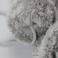 X&F Unisex Baby Cute Buttons Fur Thick Gloves Kids Warm Mittens With String Dark Grey