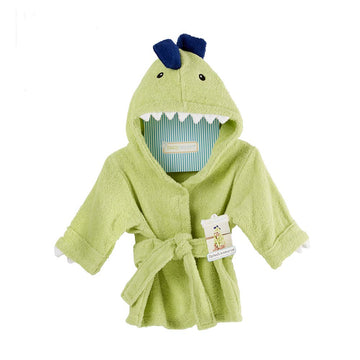 Baby Aspen 'Splash-A-Saurus Dinosaur Hooded Towel Robe, 0-9 Months