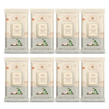 Baby Forest Mulmul Baby Wipes (Pack Of 8)