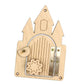 ATORSE Wooden Busy Board Accessories Early Educational Toys for Girls Holiday Gifts Castle|Baby | Toys for Baby | Developmental 