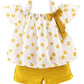 Hipea Toddler Baby Girls Summer Clothes Outfits Ruffle Camisole Spot Dot Tops And Casual Shorts 2-Piece Newborn Girl Clothing Se