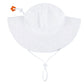 Baby Summer Hats For Girls Beach Hat Spf Sun Protection Hat For Baby Beach Hats 100% Cotton Infant Sun Hat Girl,Small Flower,S