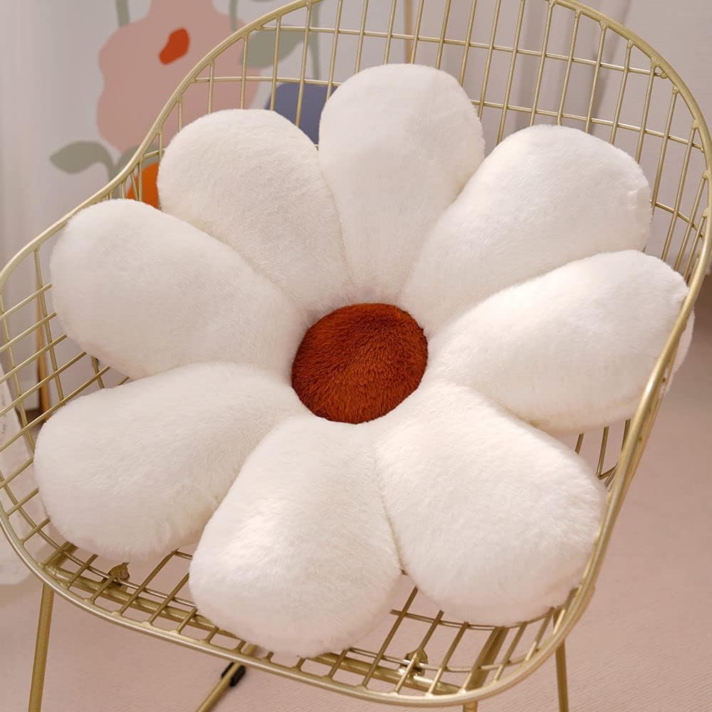 AVSHUB Sunflower Pillow Cushion Throw Pillow Soft Cute Sunflower Cushions with Fibre Filling Pillows | Cushion Use in Car, Kids 