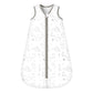 Mosebears Sleep Sack Baby Winter Wearable Blanket with 2-Way Zipper,2.5 TOG Cotton Sleep Sack Unisex (White Cloud, 0-6 Months)