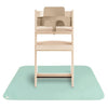 Mushie Baby Splat Mat 42.5X42.5 Inch (Roman Green) | Water Resistant For Under High Chair And Infant Play