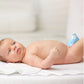 Suhine 10 Pcs Baby Boy Pee Shield Diaper Changing Accessory Reusable Pee Covers Baby Boy Pee Cap For Newborn Boys, Stars Flowers