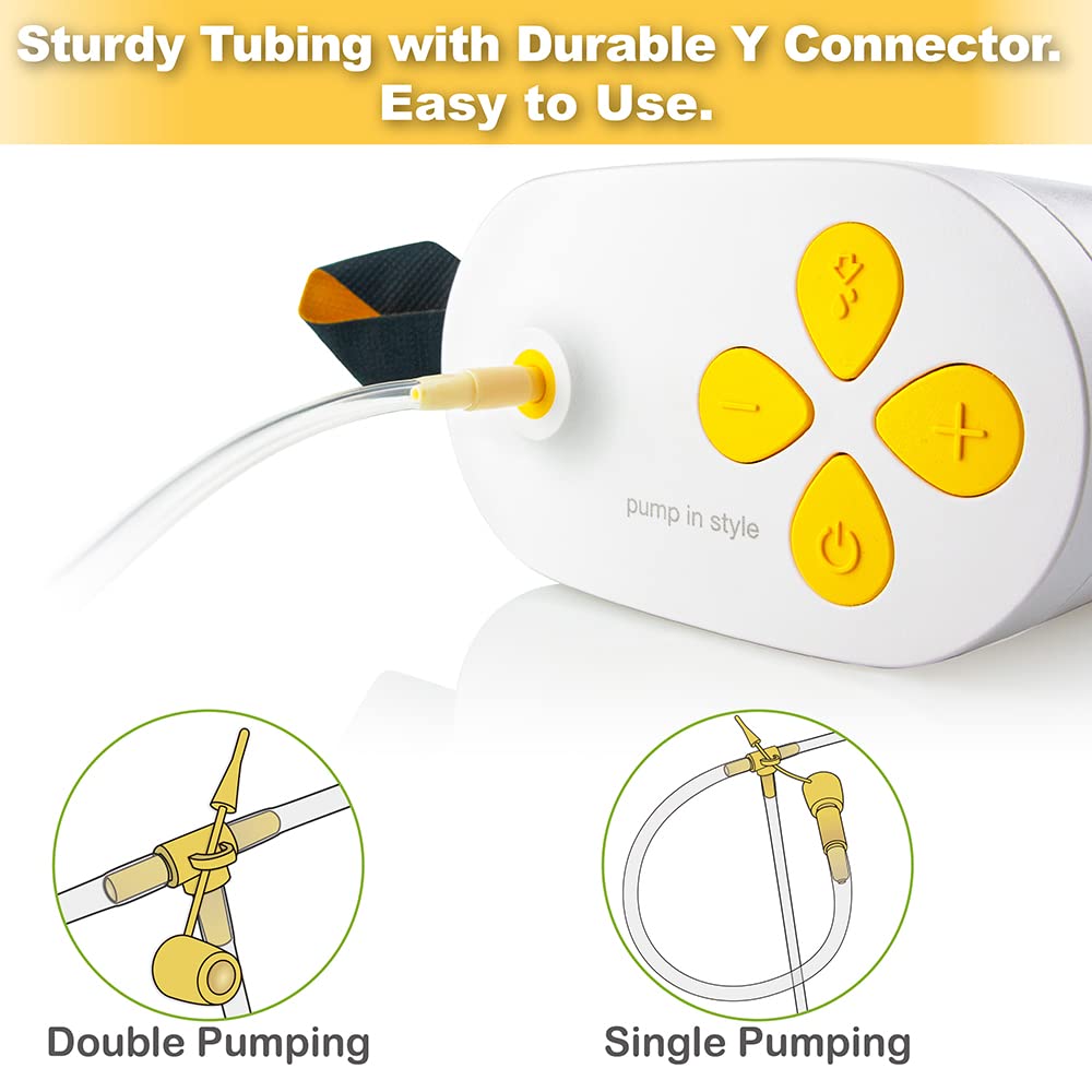 Nenesupply Tubing Compatible with Medela Pump in Style with Maxflow Breastpumps. Compatible with Medela Pump Parts. Made by Nene