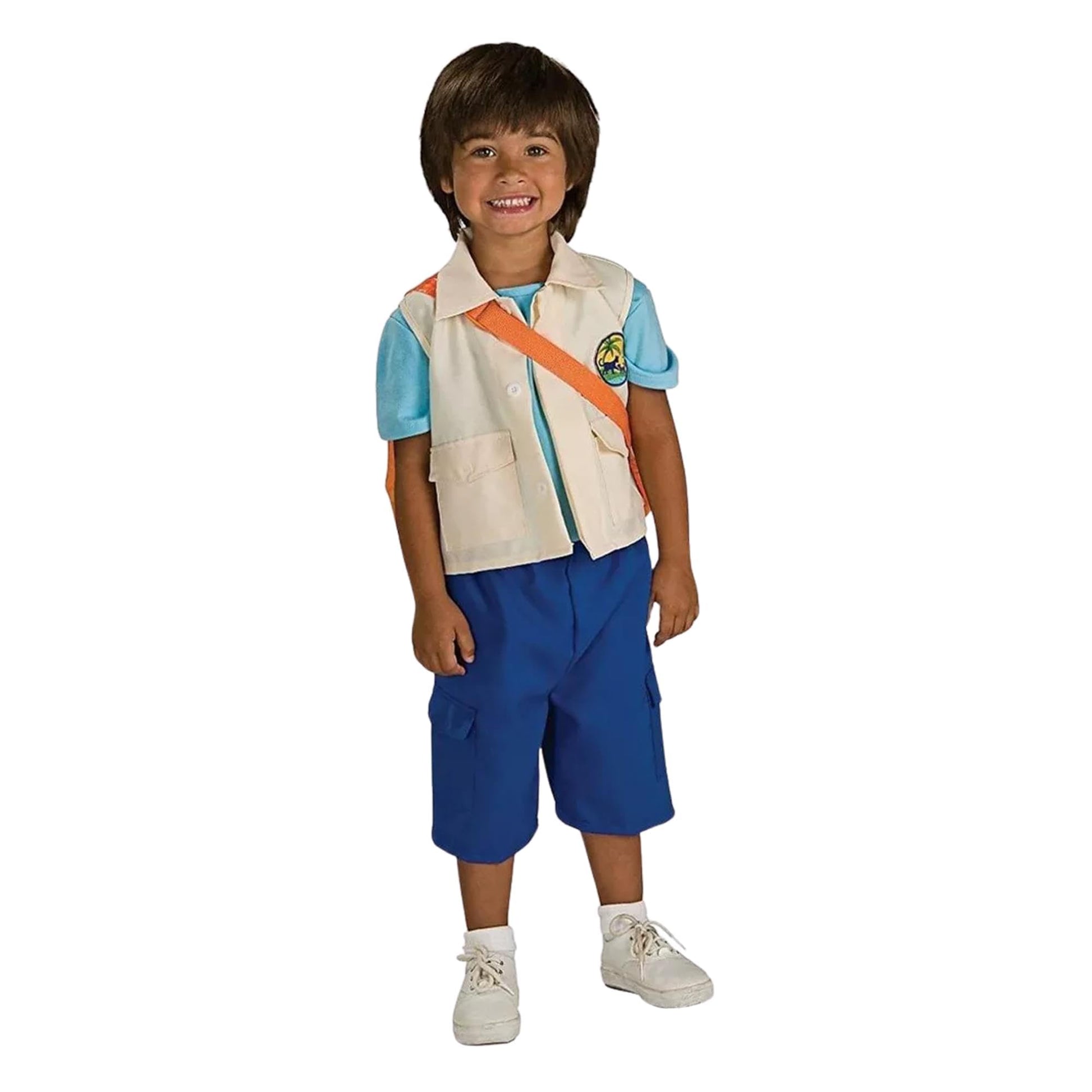 Rubies Deluxe Diego Costume - Toddler, Blue, 2T-4T