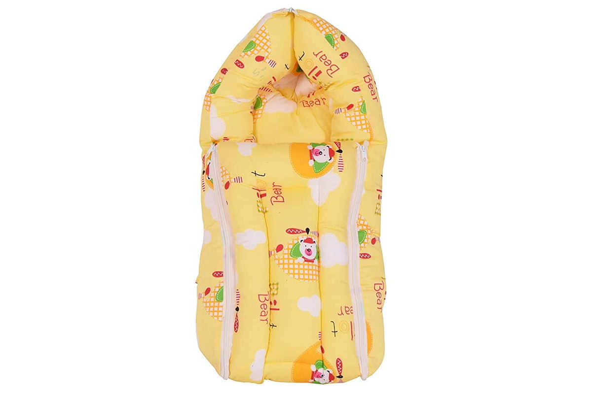 Kwitchy Baby Carry Bag New Born Carry Wrapper (06 Months) Yellow