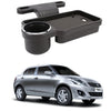 Oshotto (FT04) Foldable Car Auto Headrest Rear Back Seat Table Drink Food Cup Tray Holder Compatible with Maruti Suzuki Swift D