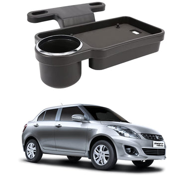 Oshotto (FT04) Foldable Car Auto Headrest Rear Back Seat Table Drink Food Cup Tray Holder Compatible with Maruti Suzuki Swift D