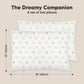 Keababies 2-Pack Toddler Pillow 13X18 - Soft Organic Cotton Kids Travel Bed Pillows For Sleeping, School, Nap, Machine Washable,