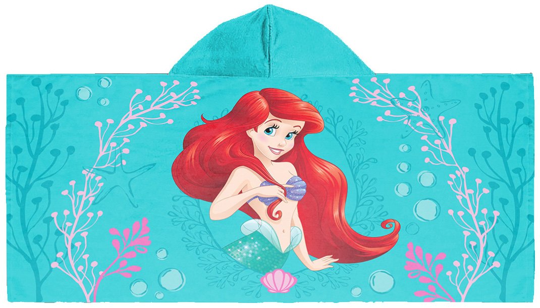 Jay Franco Kids Hooded Towel The Little Mermaid
