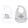 Hudson Baby Unisex Baby Silicone Bibs, You Guac My World, One Size