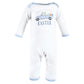 Hudson Baby Unisex Baby Cotton Coveralls, Easter Truck, 6-9 Months