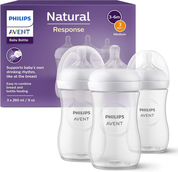 Philips Avent Natural Baby Feeding Bottle Combo| No.1 Brand Recommended By Moms Worldwide | Natural Response Technology Mimics B
