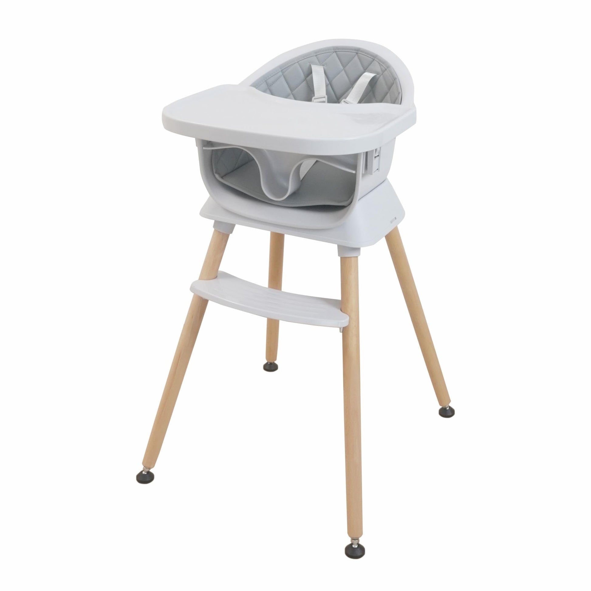 Albert Baby 3-In-1 Convertible Wooden High Chair For Babies And Toddlers, Dining Booster Seat, Toddler Chair, Easy To Clean Infa