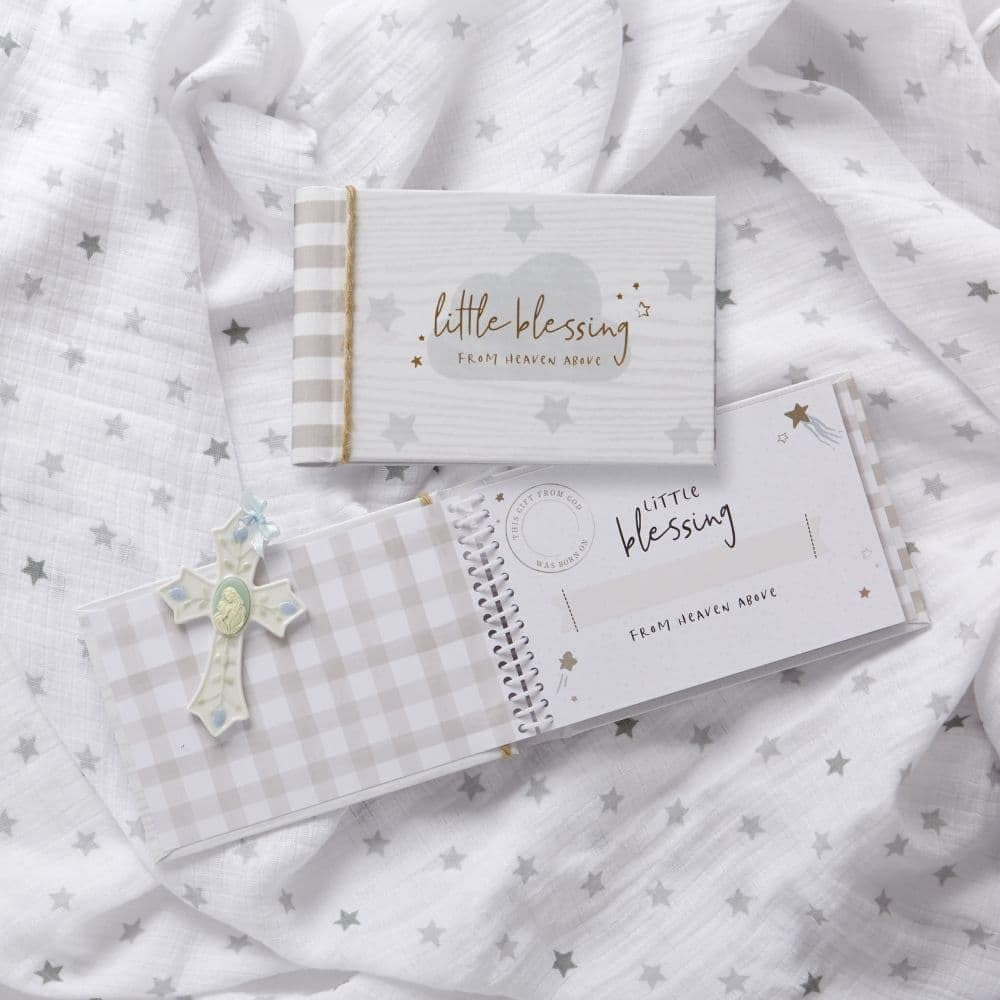 C.R. Gibson Little Blessing Baby Brag Book Photo Album, 7.25' X 4.5'