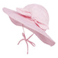 Urban Virgin Baby Girl Sun Hats Summer Baby Hats Upf 50+Toddler Sun Hat Infant With Wide Brim Bucket Hat Light Pink 6-12 Months