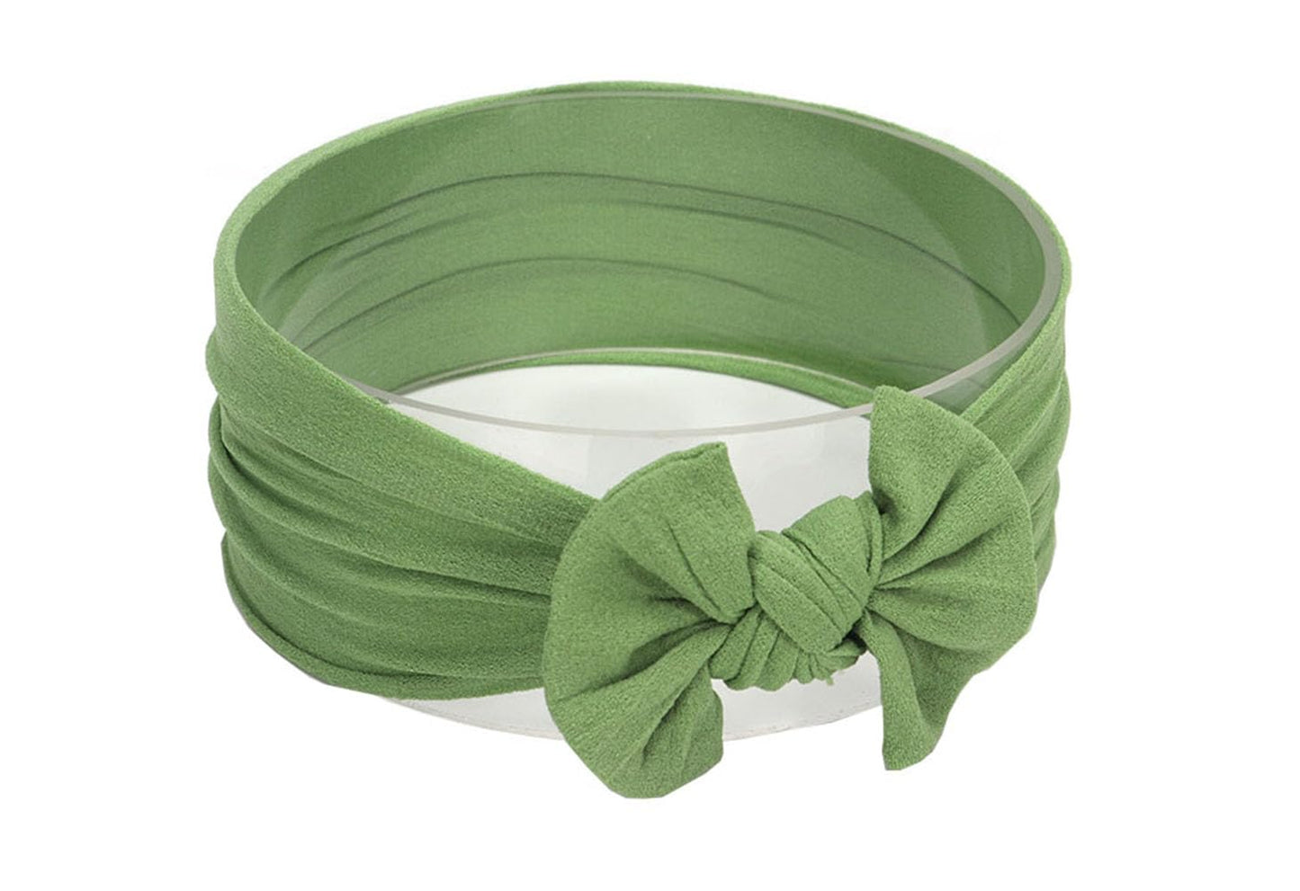 Koolgil Baby Girl'S Toddler Bow Knot Headbands Soft Nylon Headband For Daily Life Birthday Party Photography (Green)
