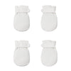 Newborn Baby No Scratch Mittens Stay On, 100% Cotton Breathable, Adjustable Infant Gloves For Baby Boys Girls Mittens