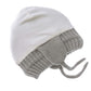 Baby Beanie Earflaps Hat - Infant Toddler Girls Boys Soft Warm Knit Hat Kids Winter Hat With Fleece Lining (Grey,L)