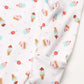 Luvable Friends Unisex Baby Cotton Gowns, Pink Dessert, Preemie-Newborn