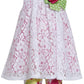 Bonnie Baby Baby Girls' Newborn Lace Top To Printed Floral Legging, Pink, 3-6 Months