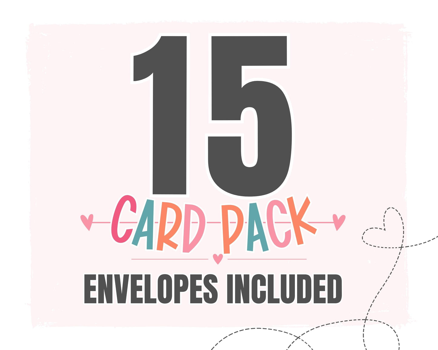 Girls Woodland Baby Shower Thank You Cards And Envelopes (15 Pack) Girls Notecards With Message From Babies - Rustic Floral Pink