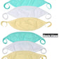 Tobeinstyle Babies' 3 Pack Comfortable Newborn Baby Belly Binder - Pastel - One Size