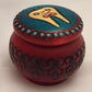 Hlpiamok Aeiniweraabbcc Spprandom Tooth Fairy Box Polish Handmade Wooden Round Boy'S Tooth And Curl Box First Tooth Keepsake Box