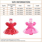Fmyfwy Baby Girls Minnie Princess Costume Halloween Christmas Birthday Party Romper Tutu Dress W/Headband Hot Pink 70