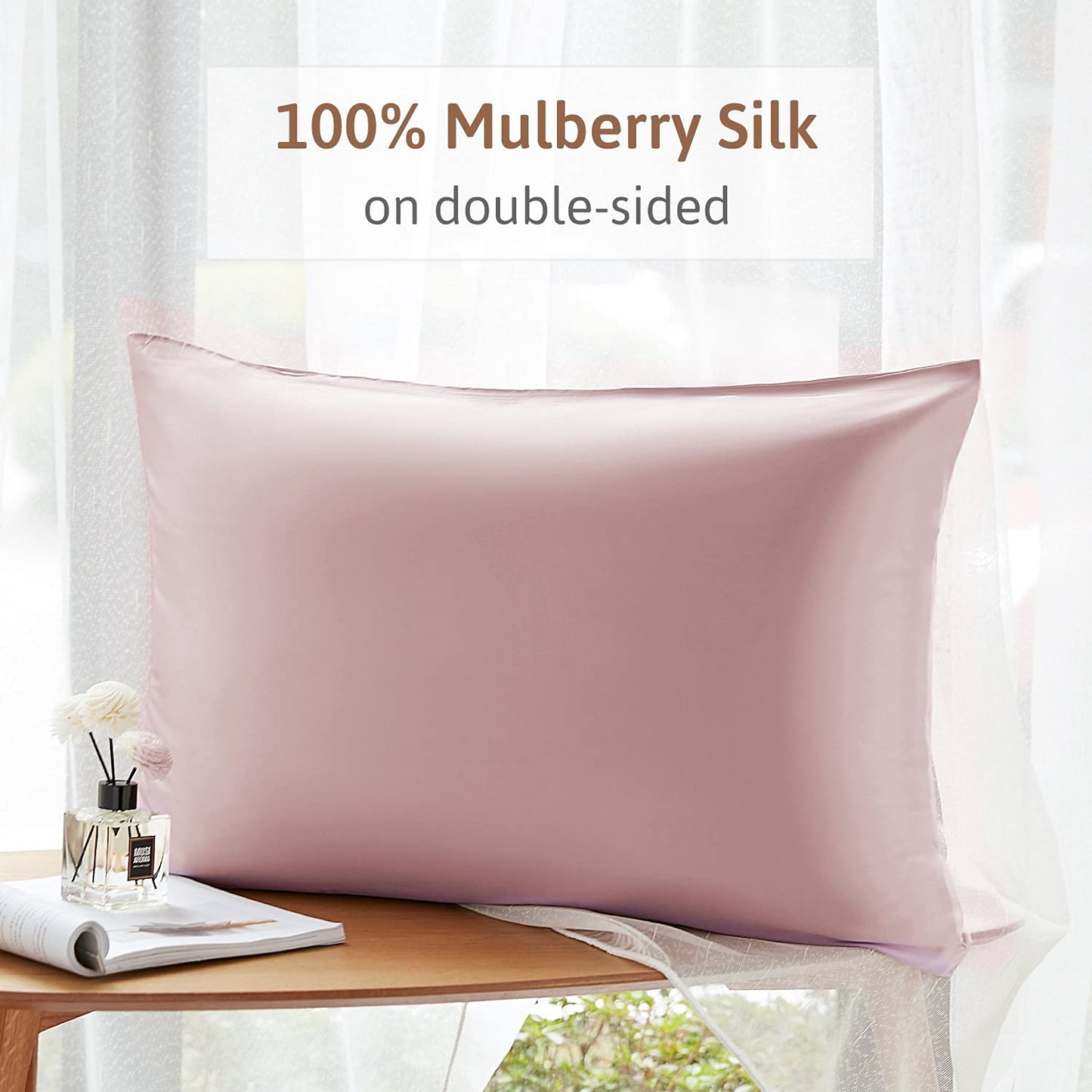 Atreebag Toddler Kids Pillowcase 100% Mulberry Silk, Hypoallergenic Soft Smooth Baby Pillow Cover Fits 13X18 12X16, Skin And Hai