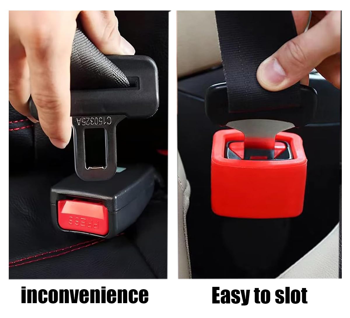 Seat Belt Buckle Holder, Seat Belt Buckle Booster, Keep The Seat Belt Buckle Upright And Stable, Easy Access To The Buckles Of R
