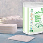 Destalya Baby Cotton Pads For Diaper Change | Large Cotton Squares For Sensitive Skin | Disposable Cleansing Wipes | Soft Washcl