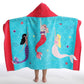 Hooded Towel For Kids, 100% Cotton Soft And Absorbent, Pool Bath Beach Swim Towel Wrap, Bathrobe Coverups For Girls And Boys, Ex