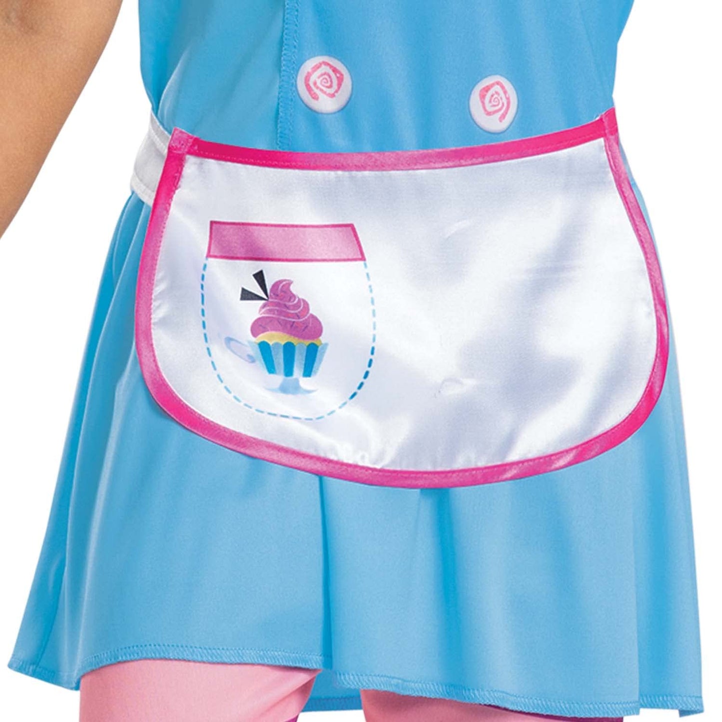 Alice Costume For Kids, Official Disney Alice'S Bakery Costume, Toddler Size Large (4-6X)