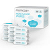 Baby Wipes, Momcozy Saline Nose and Face Wipes, Made Only With Natural Saline, 100% Biodegradable, Unscented & Hypoallergenic fo