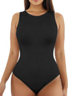 Wesofint Women Shapewear Tummy Control Bodysuit Seamless Sculpting Waist Shaper Thong Or Brief(Ed026)