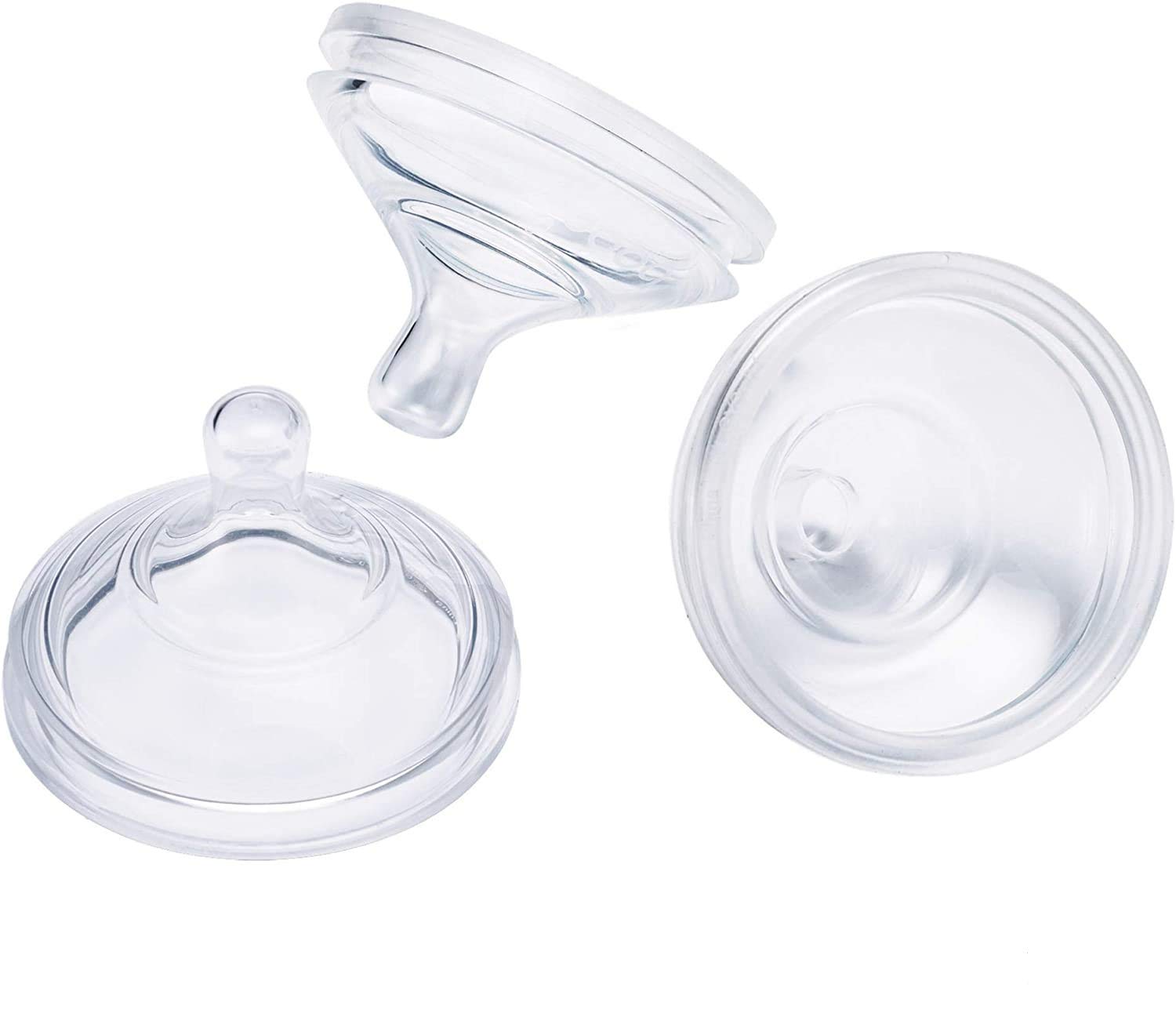 Boon Nursh Silicone Baby Bottle Nipples - Bottle Nipples For Boon Nursh Baby Bottles - Baby Bottle-Feeding Supplies - Medium Flo