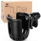 Universal Cup Holder Stroller Drink Holder For Bikes, Trolleys Or Walkers, Fits Most Cups
