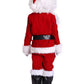 Takuvan Complete Christmas Boys 10Pcs Santa Suit Children Halloween Costume L Red